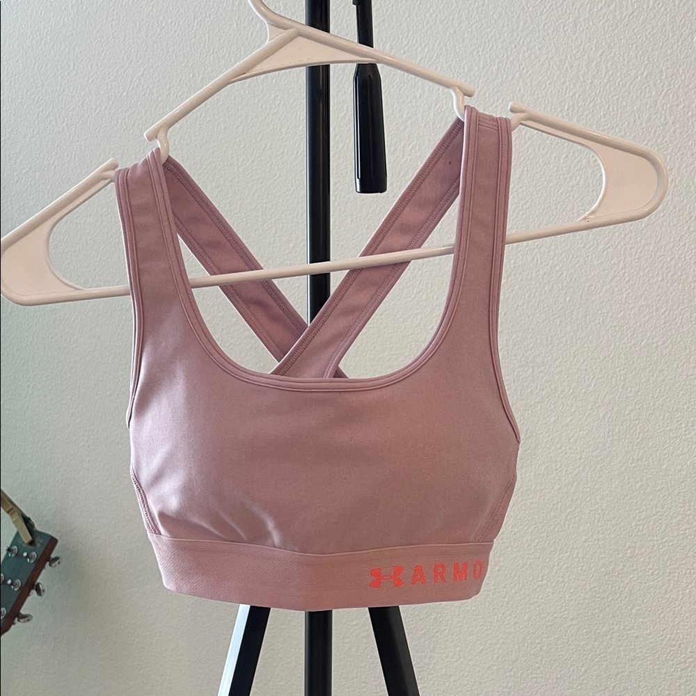 Under Armour Women's Pink Sports Bra